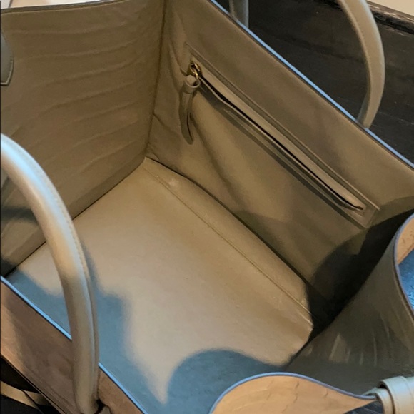 Celine medium Phantom crocodile print bag purse - Picture 7 of 15